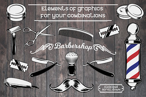 Barber Shop Logo Constructor