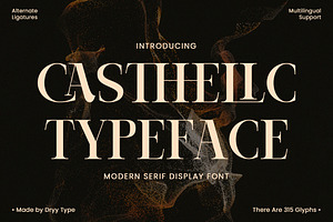 Casthelic - Elegant Serif Typeface