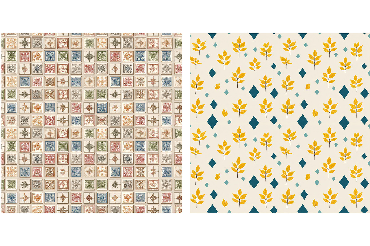 Mahjong Digital Paper, a Pattern Graphic by Designking (Photo 3 of 4)
