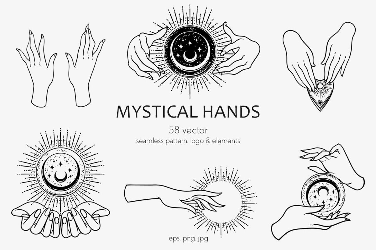 Mystical Hands, an Object Graphic by Anastasia (Photo 1 of 14)