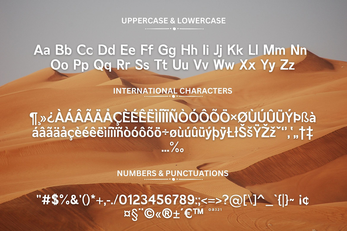 Arabian Storm Display Font, a Sans Serif Font by Creativetacos (Photo 7 of 8)