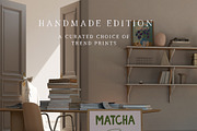 Handmade Prints I Hand Drawn Poster, a Background Graphic by Laras Wonderland (Thumbnail 11 of 12)