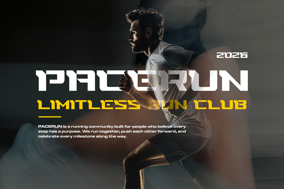 ORIGIN — Sport Display Typeface, a Sans Serif Font by Vroz Studio (Photo 7 of 7)