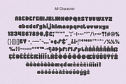 Benicio Rough, a Sans Serif Font by Craft Supply Co. (Thumbnail 8 of 8)