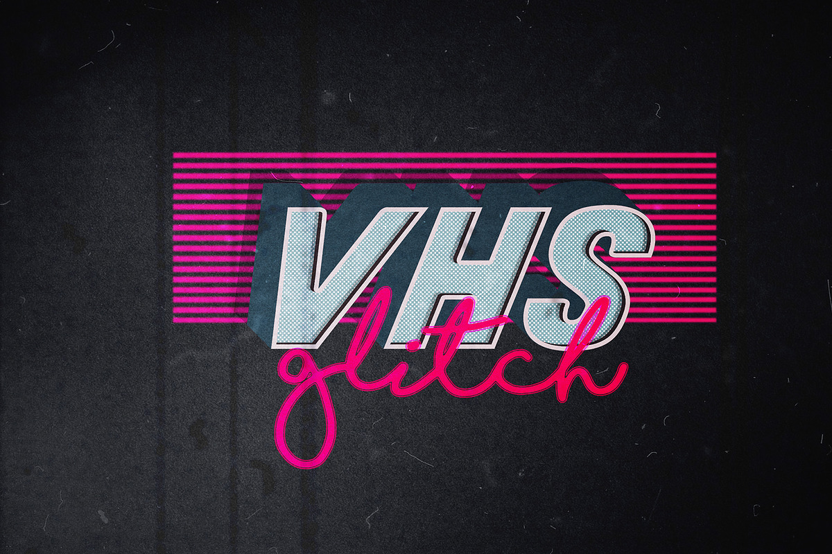 Retro Text Effects, a Layer Style Add-On by mixmedia87 (Photo 6 of 8)