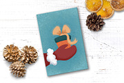 Silent Christmas Greeting Cards, a Decorative Illustration by RabbitAndPencil (Thumbnail 6 of 8)