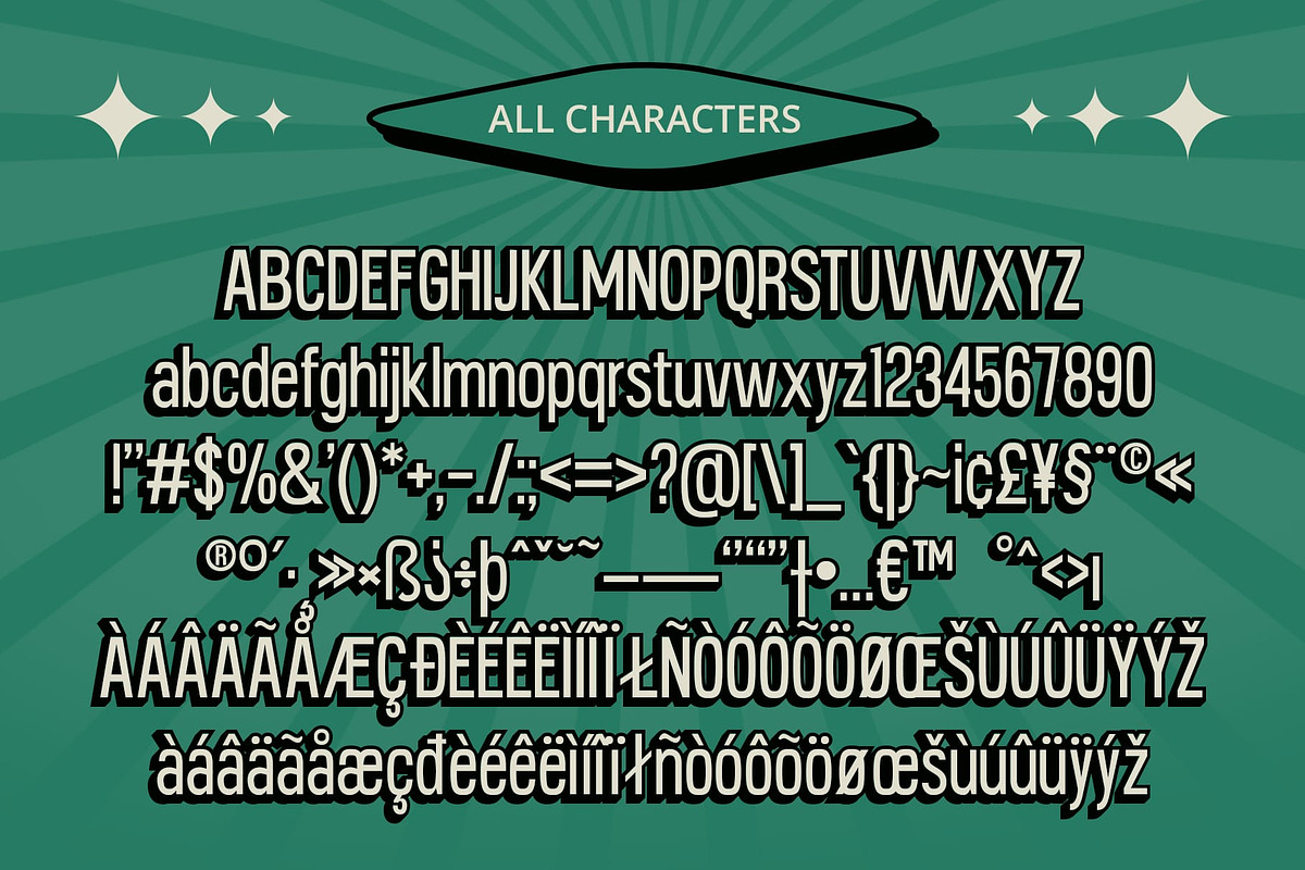 Robine 3D, a Sans Serif Font by Craft Supply Co. (Photo 6 of 8)