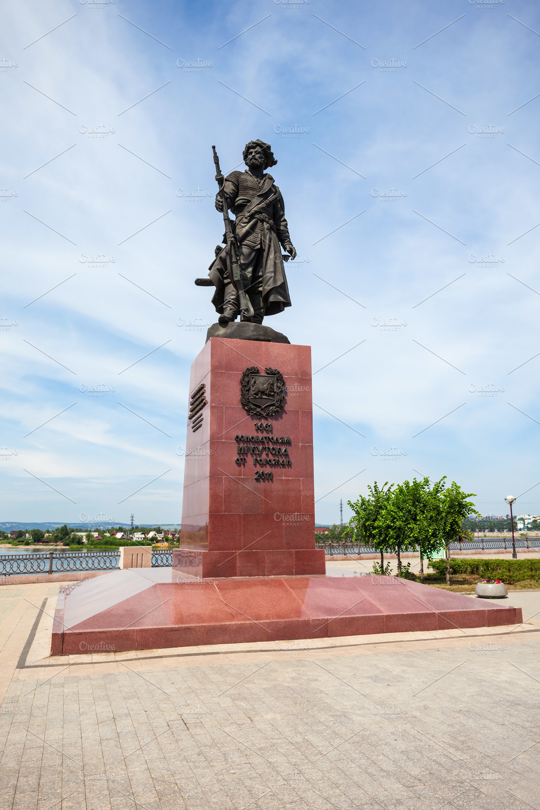 Monument to Irkutsk Founder, a Photo by saiko3p