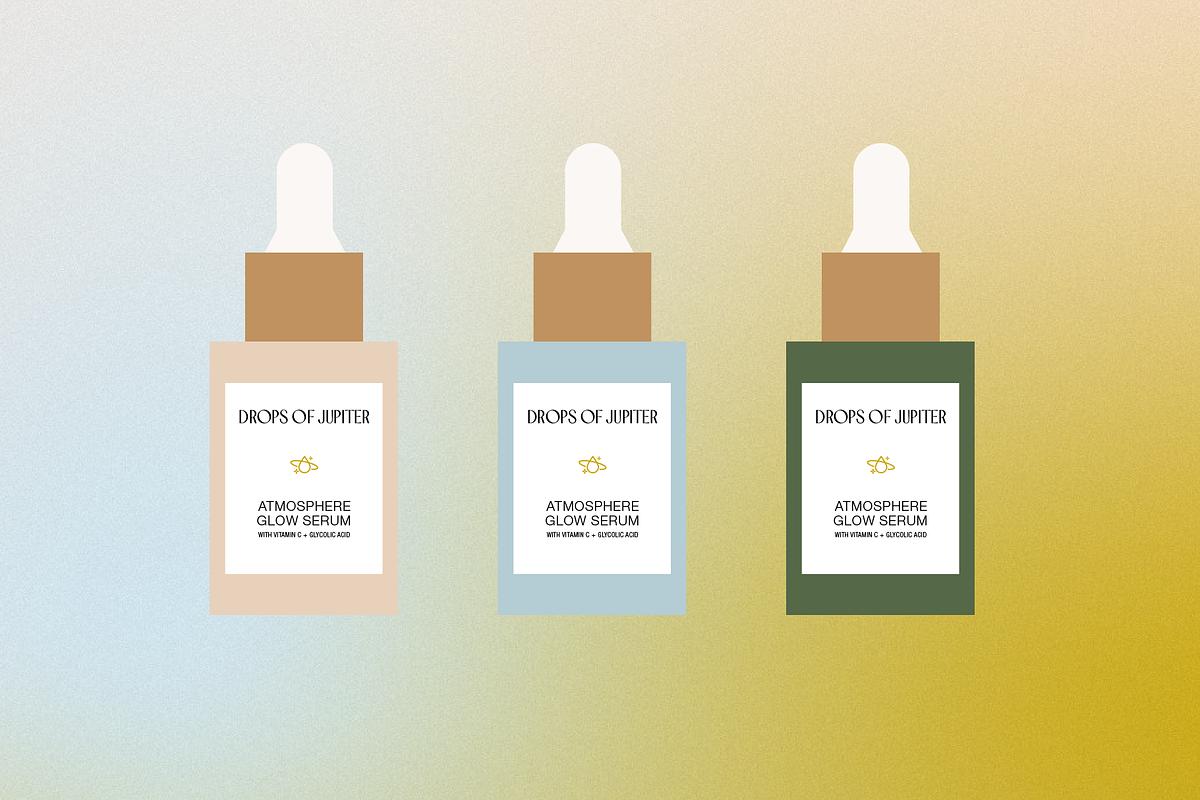 Flat Vector Skincare Bottle Mockups, an Illustration by Madewest Supply Co. (Photo 2 of 4)