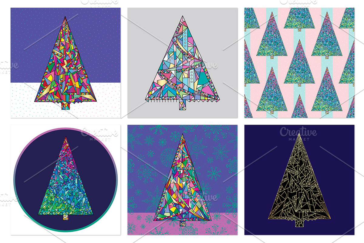 Happy New Year! Christmas trees!, an Object Graphic by xgart (Photo 2 of 7)