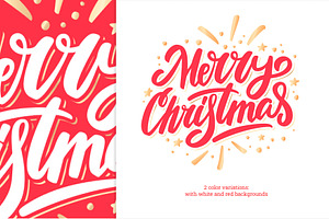 Christmas Vector Handwritten Phrases