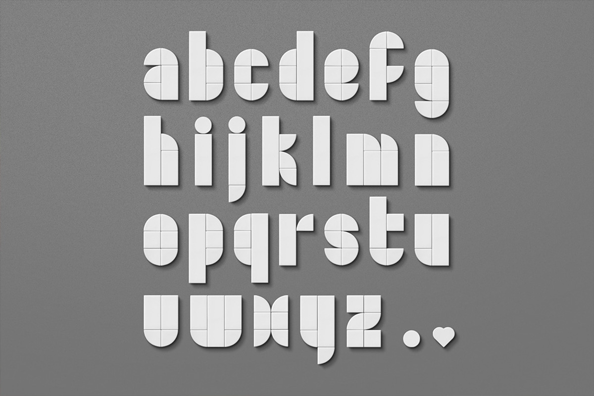 Bricks Toy Letters PSD - Alphabet, an Object Graphic by Avelina Studio (Photo 2 of 4)