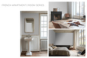 24 Parisian Wallpaper Mockup Bundle, a Household Mockup by Blixa 6 Studios (Thumbnail 13 of 20)