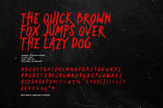 Scream House - Rough Horror Font, a Handwritten Font by Bale Type (Thumbnail 9 of 9)