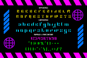 Cosmic Network Techno Font, a Font by PutraCetol Studio (Thumbnail 5 of 5)
