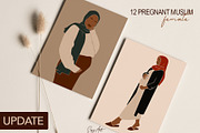 PREGNANT female. Modern art., a Decorative Illustration by EasyArt (Thumbnail 2 of 14)