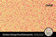 Shabby Vintage Floral Backgrounds, a Texture Graphic by Clikchic Designs (Thumbnail 10 of 10)