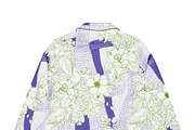 Floral Disruption – Green & Violet, an Illustration by kraalikaacreations (Thumbnail 4 of 7)