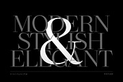 Revaux | Display Serif Family, a Serif Font by Wahyu & Sani Co. (Thumbnail 2 of 15)