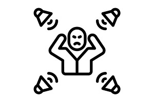 Surround encircle black icon, an Outline Icon by Creative priyanka