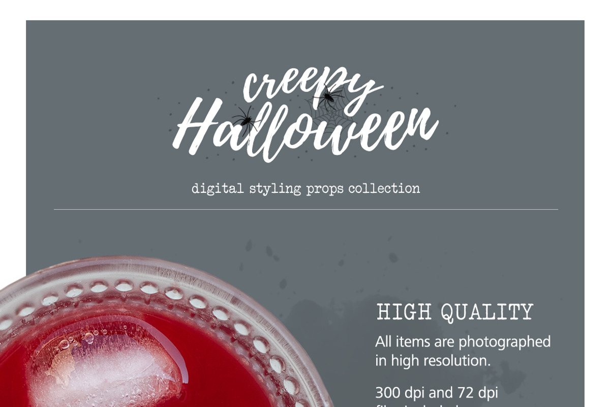 Halloween Scene Creator, a Books & Magazine Mockup by Make Beautiful Things (Photo 3 of 6)