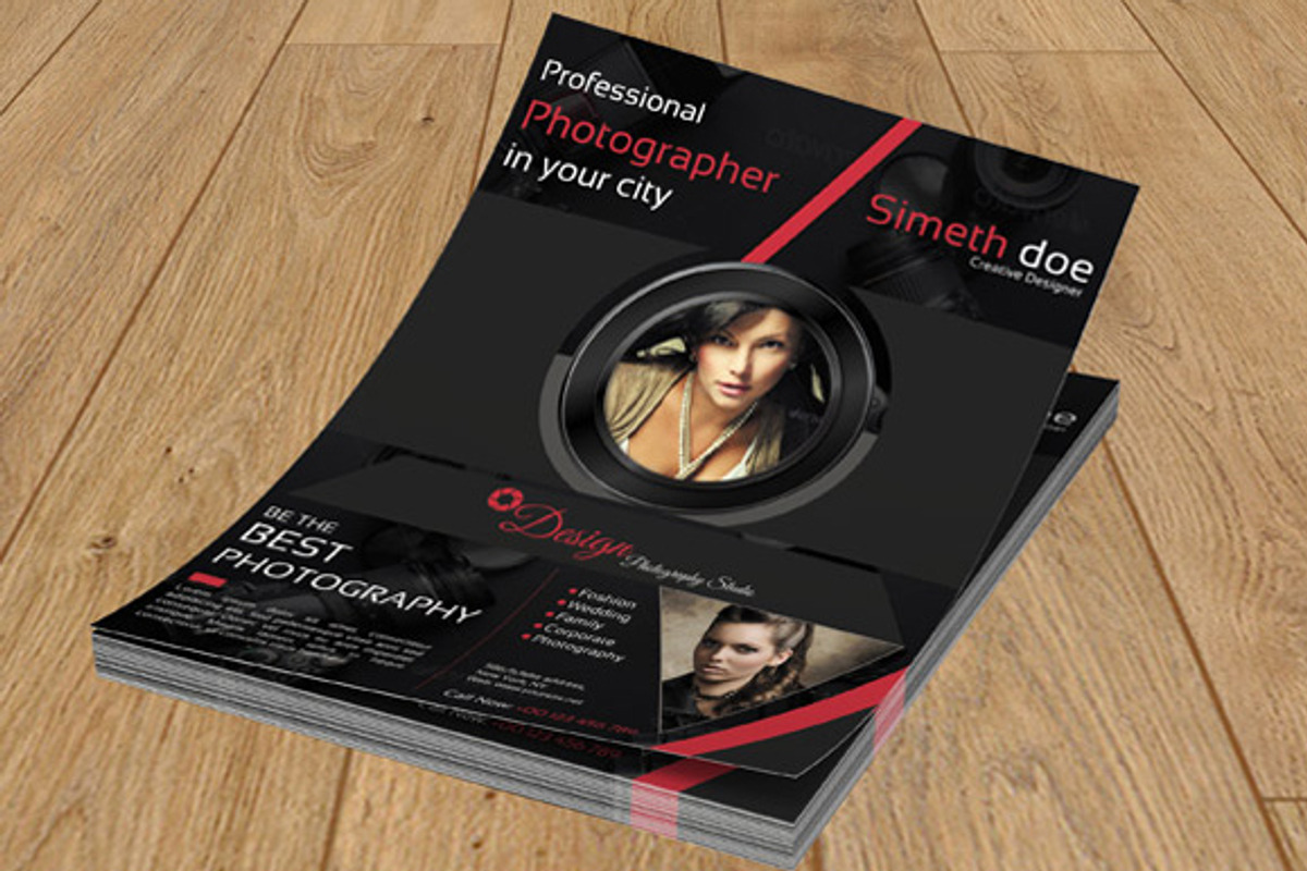 Photography Flyer | V-135, a Flyer Template by Template Shop (Photo 1 of 4)