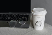Purrfect Barista Hand Drawn Clipart, an Illustration by Anastasiya Klempach (Thumbnail 10 of 13)