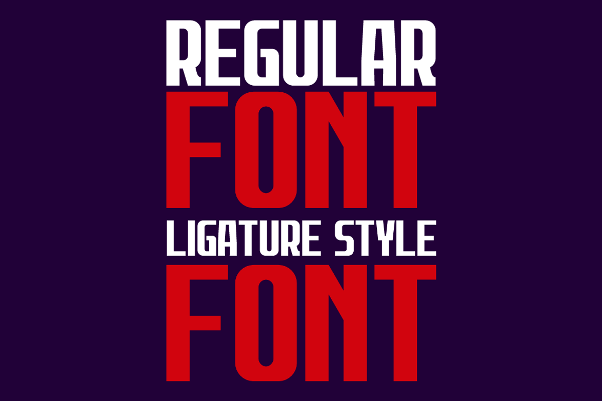 Gonad Qulanter, a Sans Serif Font by QR Design Studio (Photo 3 of 9)
