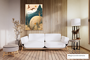 Boho Mountain Landscape Print Wall, a Poster Template by MagicLove Creations (Thumbnail 2 of 8)