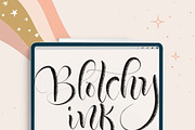 Joyful Procreate Brush Calligraphy, a Brush Add-On by HowJoyful  (Thumbnail 6 of 44)