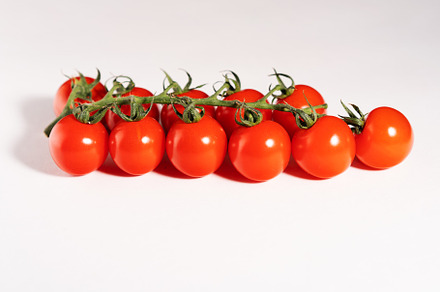 Cherry tomatoes isolated on the whit featuring tomato, cherry, and isolated, a Food & Drink Photo by andreonegin market