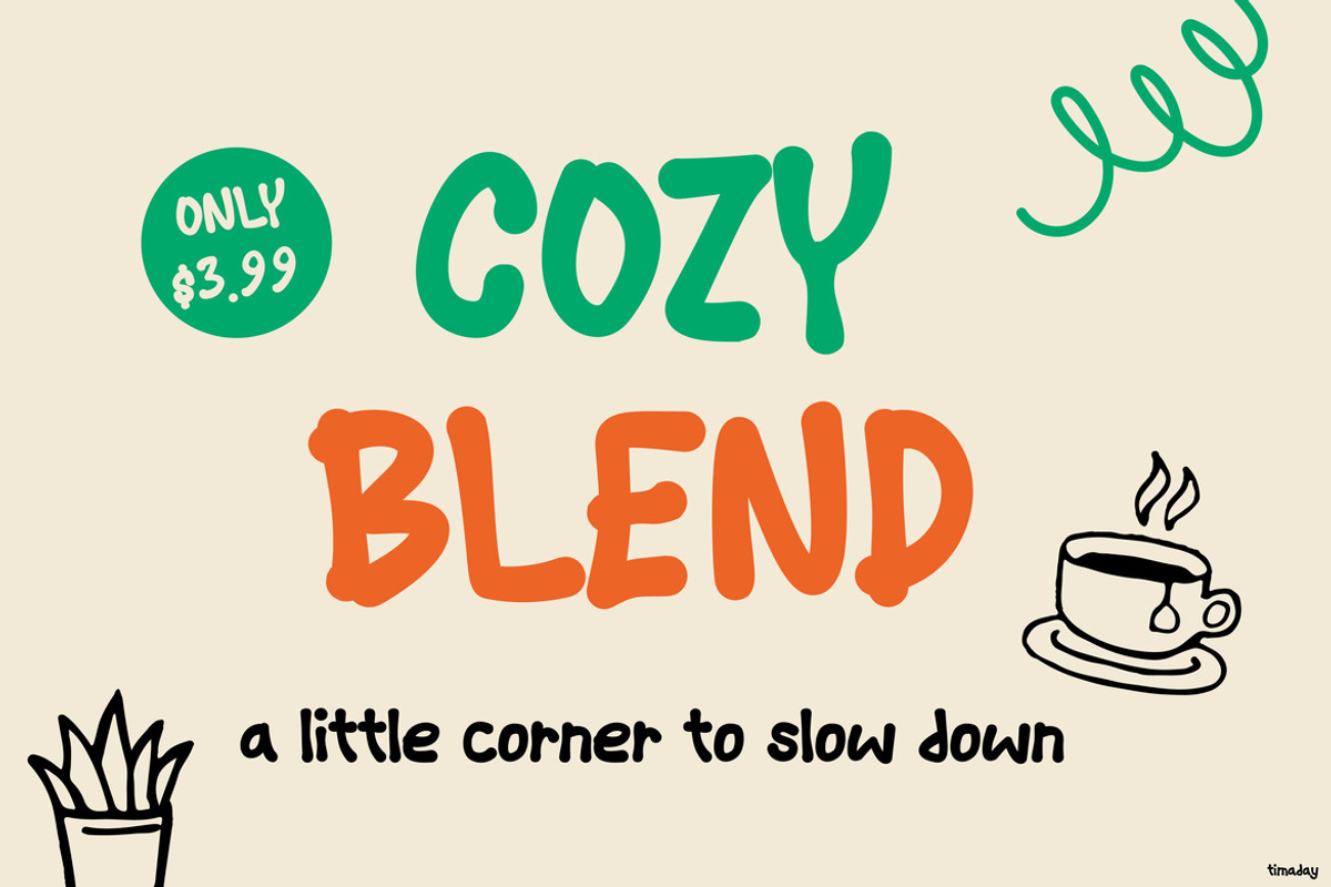 Timaday, a Script Font by Pinisi ART (Photo 7 of 10)