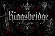 Kingsbridge, a Blackletter Font by Wow Magic (Thumbnail 1 of 3)