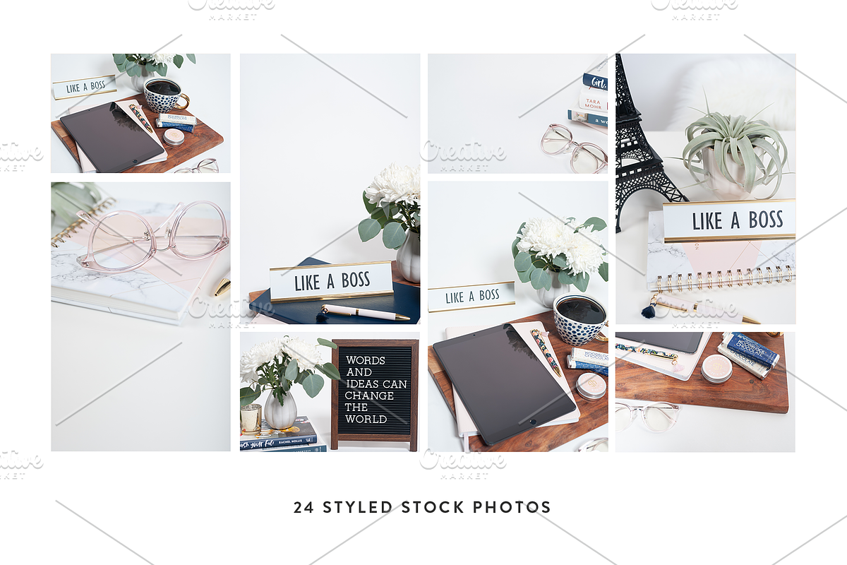 Navy + Blush Styled Stock Bundle, a Photo by Jessica Rea (Photo 2 of 5)