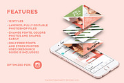 Coral & Moss INSTAGRAM BANNER Pack, a Social Media Template by Andimaginary Creative Co. (Thumbnail 2 of 8)