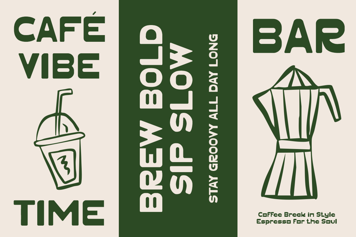 Moltar Retro Reverse Contrast Font, a Font by PutraCetol Studio (Photo 4 of 5)