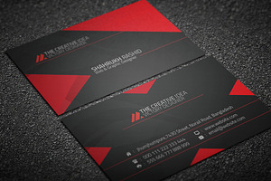 Unique Corporate Business Card