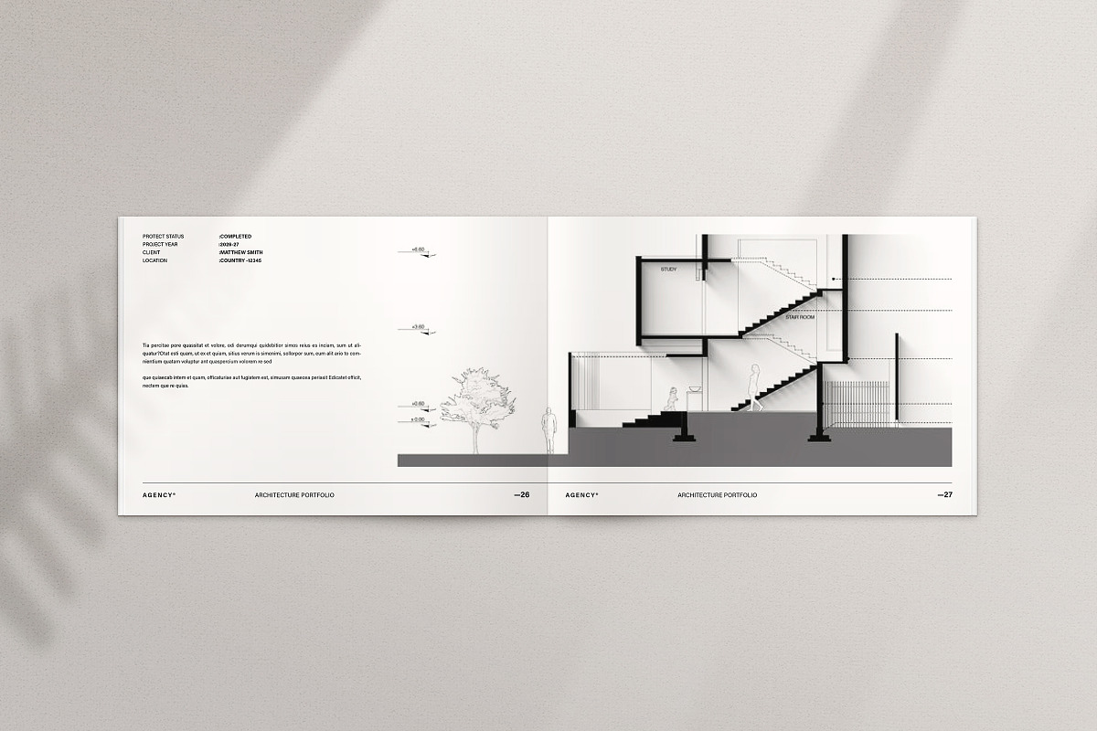Architecture Portfolio Template, a Brochure Template by ArtisanaAura (Photo 13 of 22)