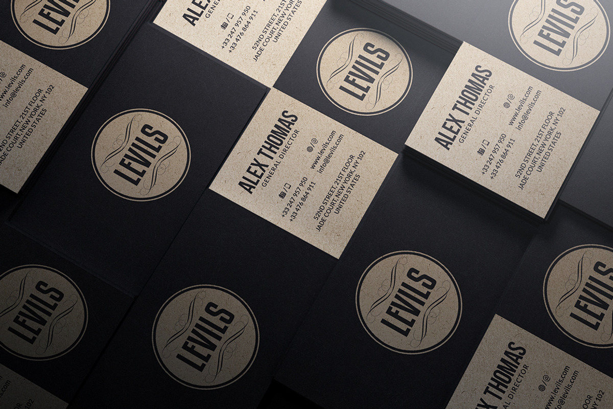 Unlimited Business Cards Bundle, a Business Card Template by Marvel (Photo 140 of 204)