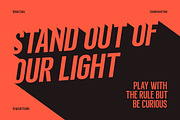 Kebal Sans - Condensed Font, a Sans Serif Font by Graptail (Thumbnail 17 of 19)
