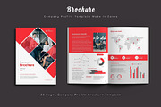 Corporate Brochure Canva Template, a Brochure Template by TheBrightGrap (Thumbnail 1 of 10)