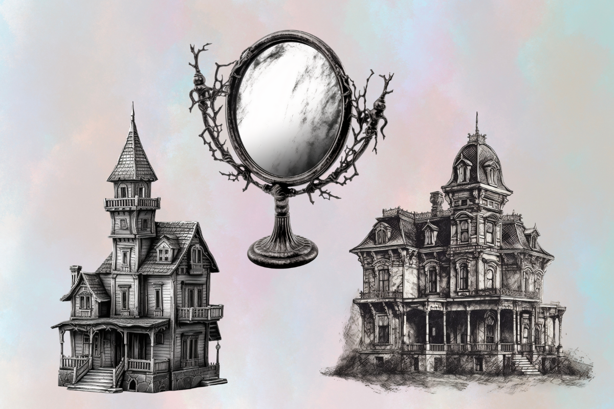 Creepy Halloween Houses Clipart, an Object Graphic by Agnesagraphic (ID 95) (Photo 8 of 9)