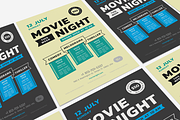Movie Night Poster Template, a Flyer Template by Danil Polshin (Thumbnail 3 of 10)