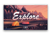 illustration of travel explore, an Illustration by Artmeesri (Thumbnail 2 of 3)