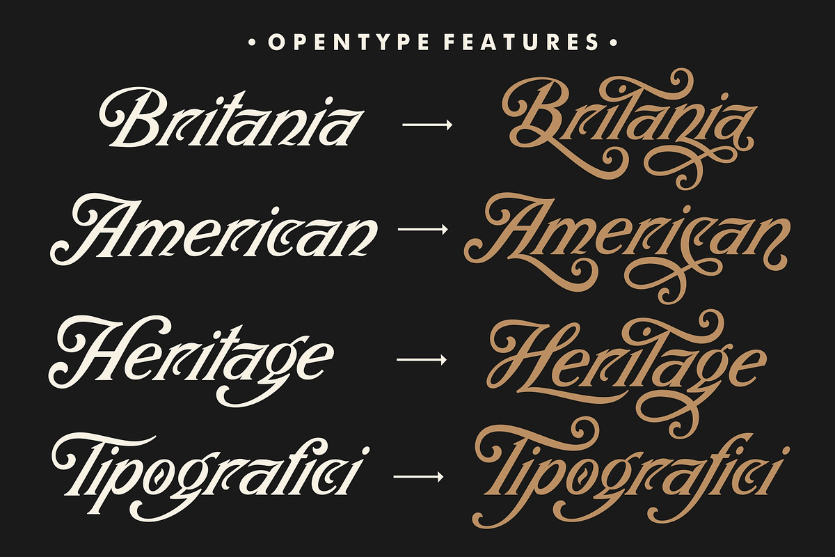 Bandoeng Font preview 7