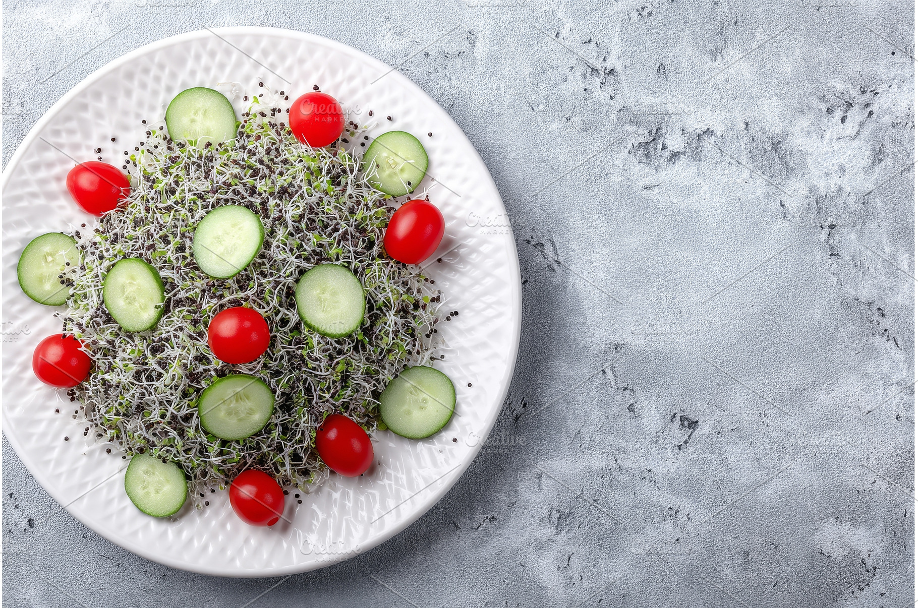 A gourmet salad featuring mixed, a Food & Drink Photo by ZinetroN