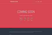 Trending Colors Coming Soon Template, a Landing Page Template by earthquake (Thumbnail 4 of 5)