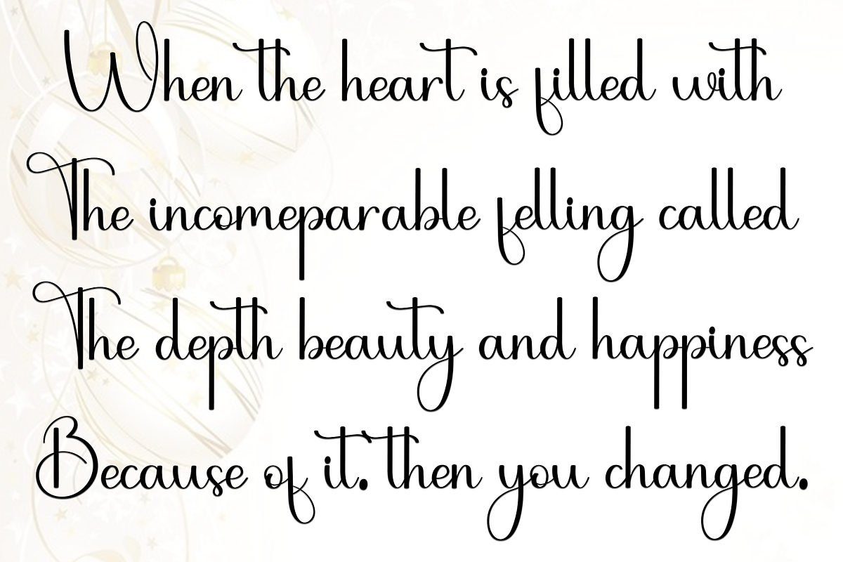 Beautiya, a Handwritten Font by FreshTypeINK (Photo 6 of 8)
