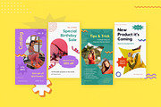 Playful Healthy 2in1 Canva Template, a Social Media Template by Brandearth RRGraph (Thumbnail 5 of 8)