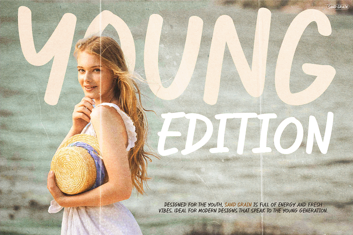 Sand Grain, a Font by Pinisi ART (Photo 7 of 10)